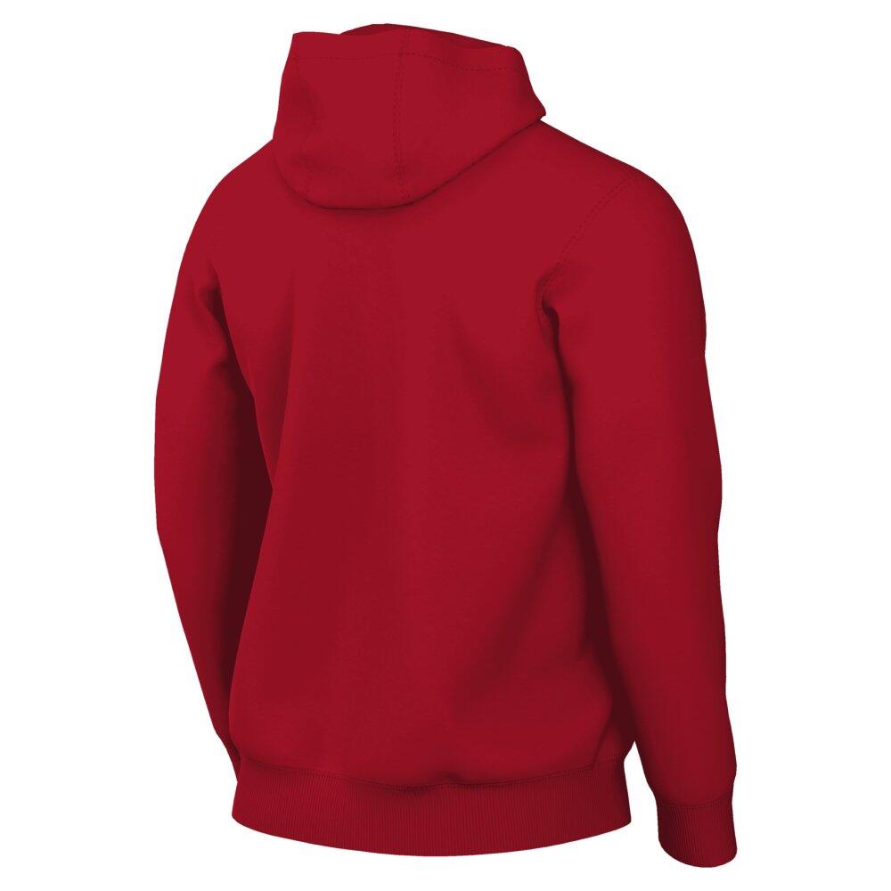 Felpa con cappuccio uomo ( fleece) nike rosso 2/3