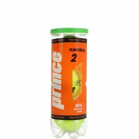 Tube of 3 tennis balls Prince Play & Stay - stage 2 3/3