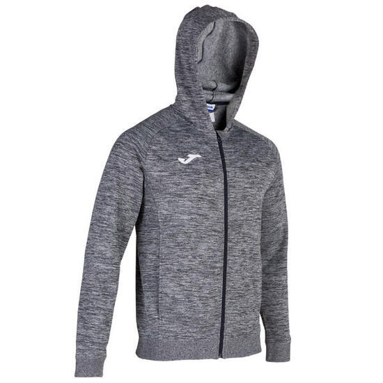 Veste À Capuche Football Enfants Joma Menfis Gris Melange