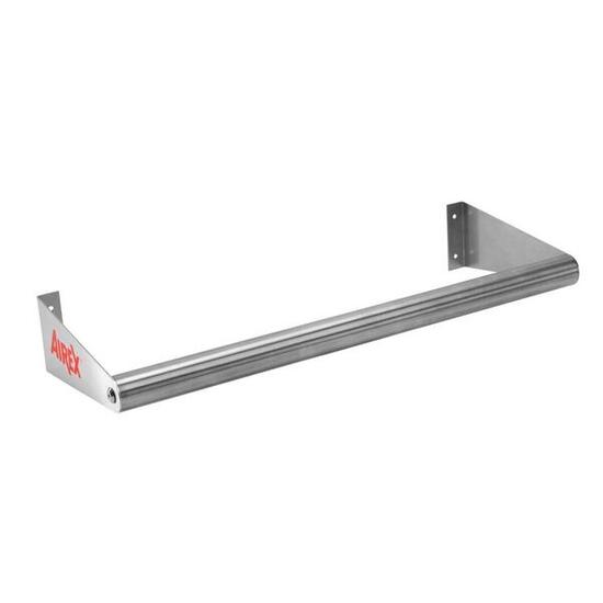 Fixation murale sans œillets AIREX Type 65