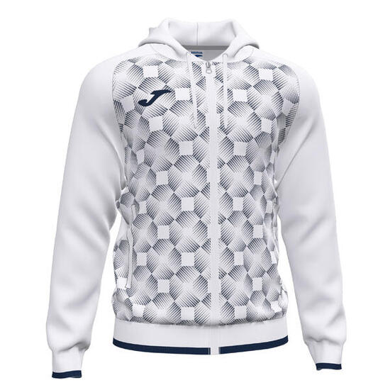 Veste À Capuche Football Homme Joma Supernova III Blanc