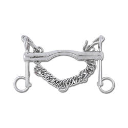 Mors de bride pour cheval branches courtes Waldhausen Massif