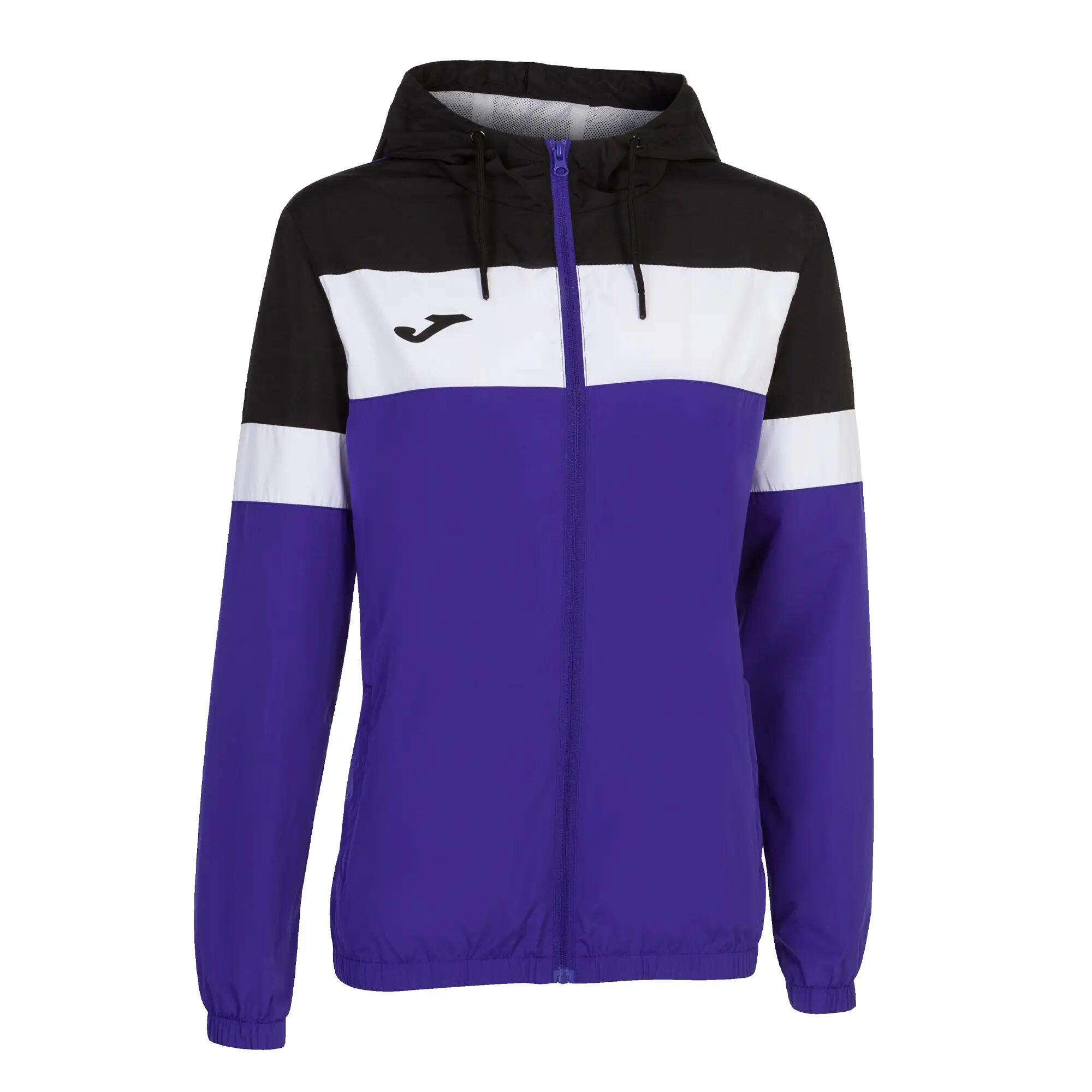 Jachetă ploaie Joma Crew IV, Galben/Albastru, M 2/2