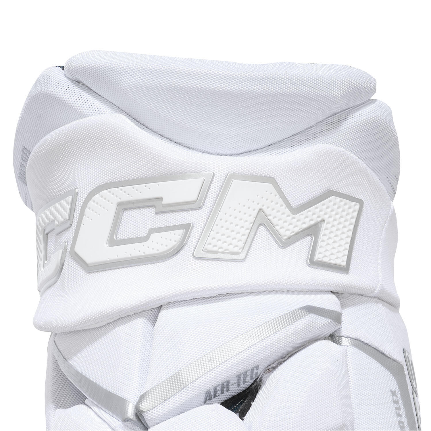 Guantes de hockey sobre hielo Jetspeed FT8 Pro - Junior - Blanco/Plateado - 11" 5/7
