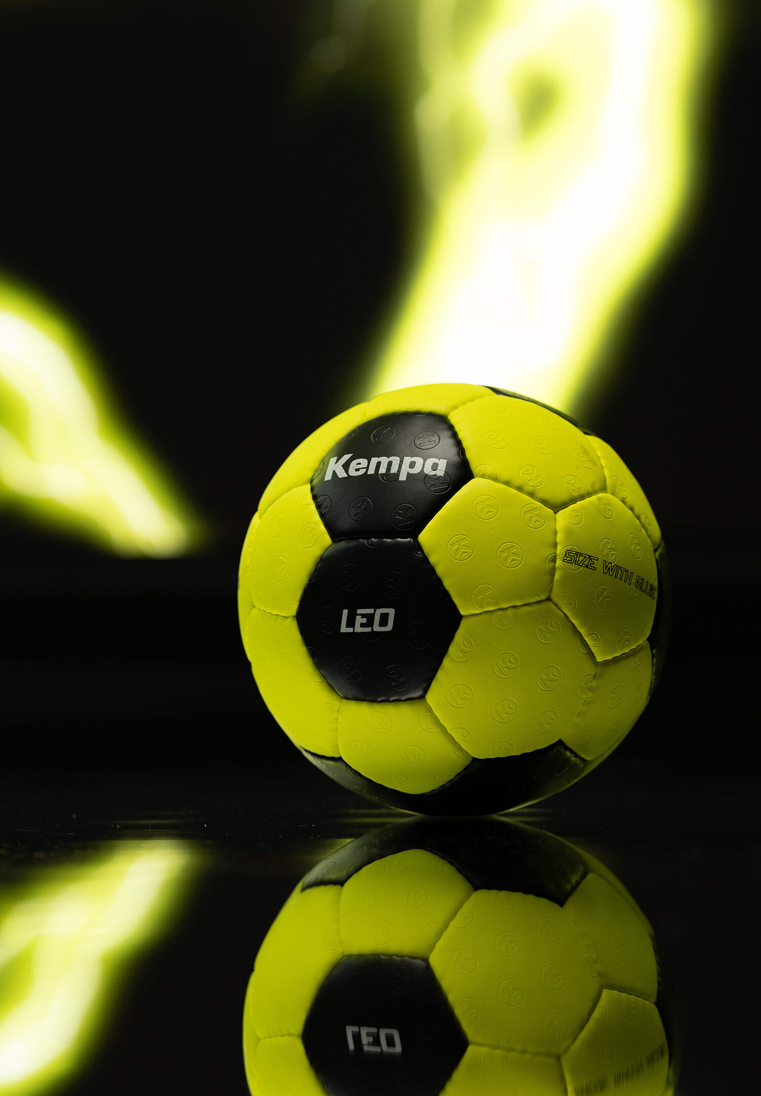 Kempa Handball Leo Size 1 200192201 Fluo gelb/schwarz 4/4