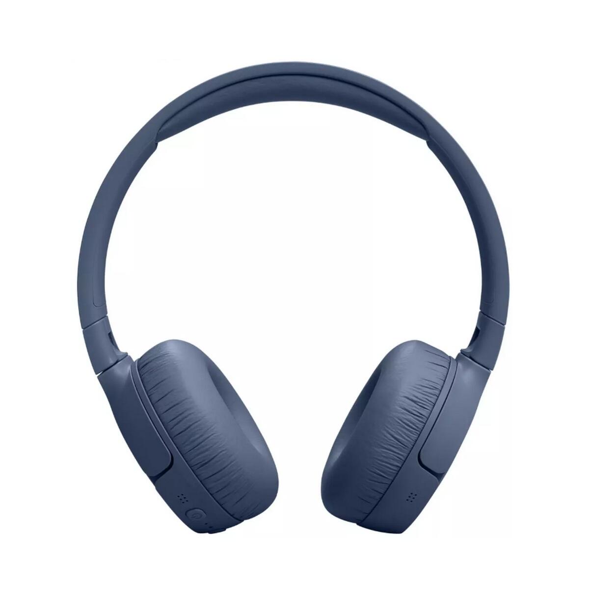 Casque bluetooth sans fil bleu 2/7