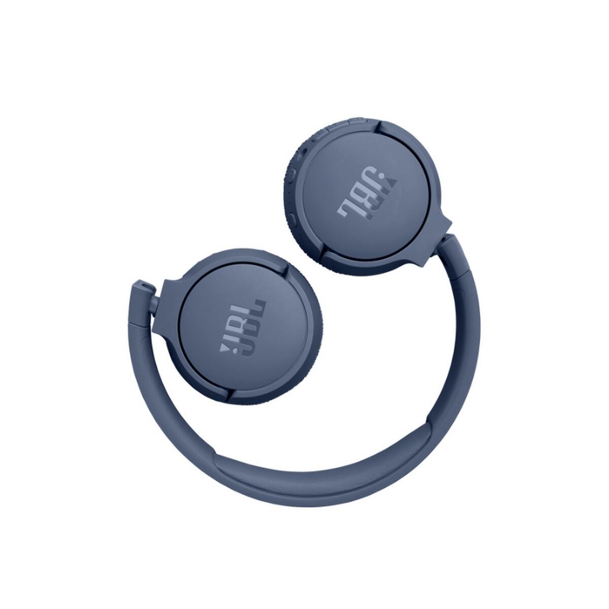 Casque bluetooth sans fil bleu 5/7