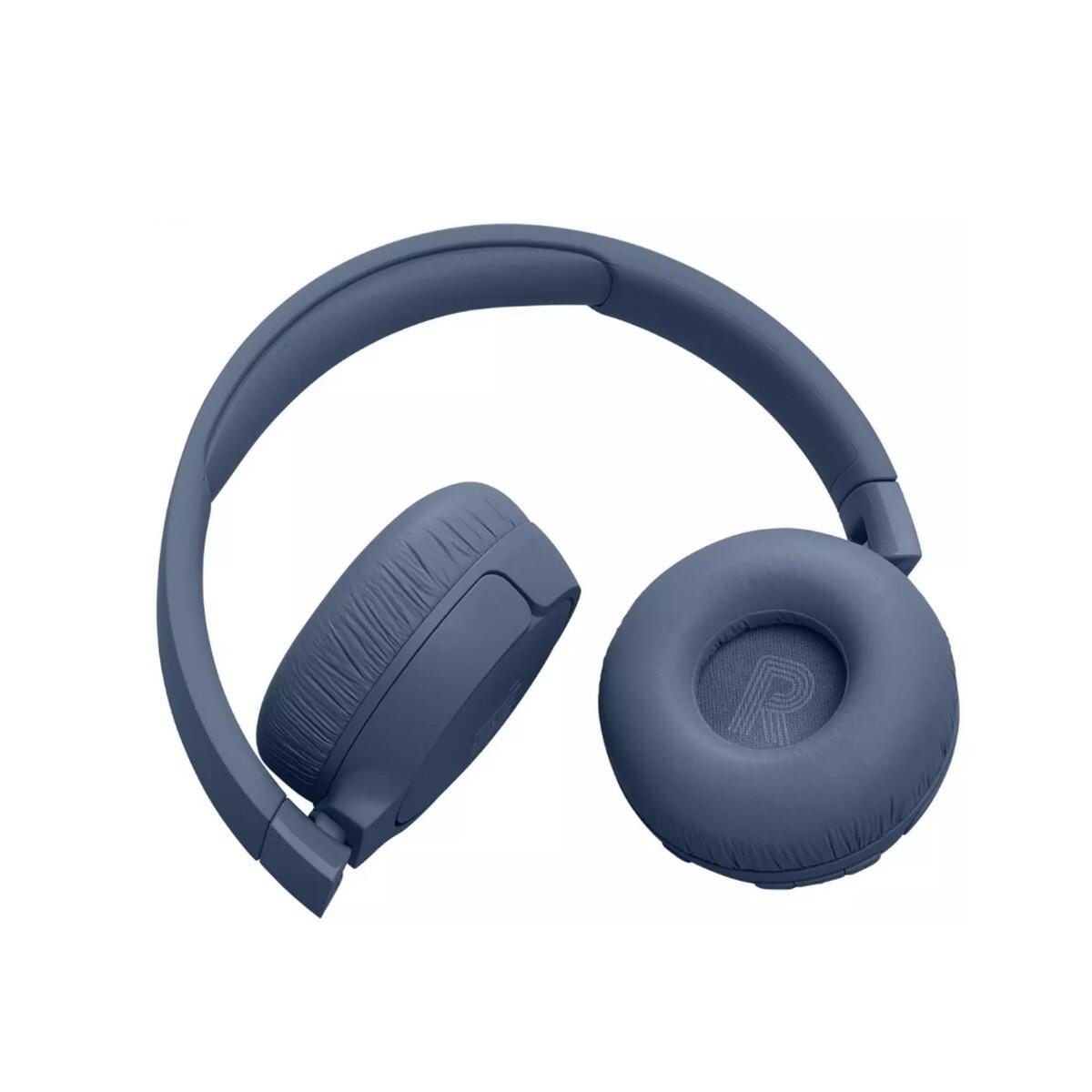 Casque bluetooth sans fil bleu 4/7