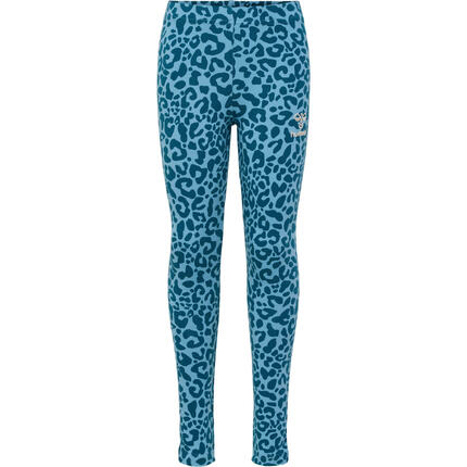Legginsy dziewczęce Hummel Flowly AOP
