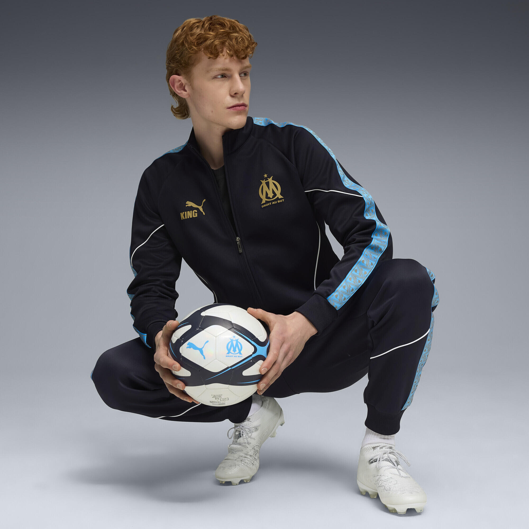 Olympique de Marseille KING Anthem Jacket Men PUMA 4/7