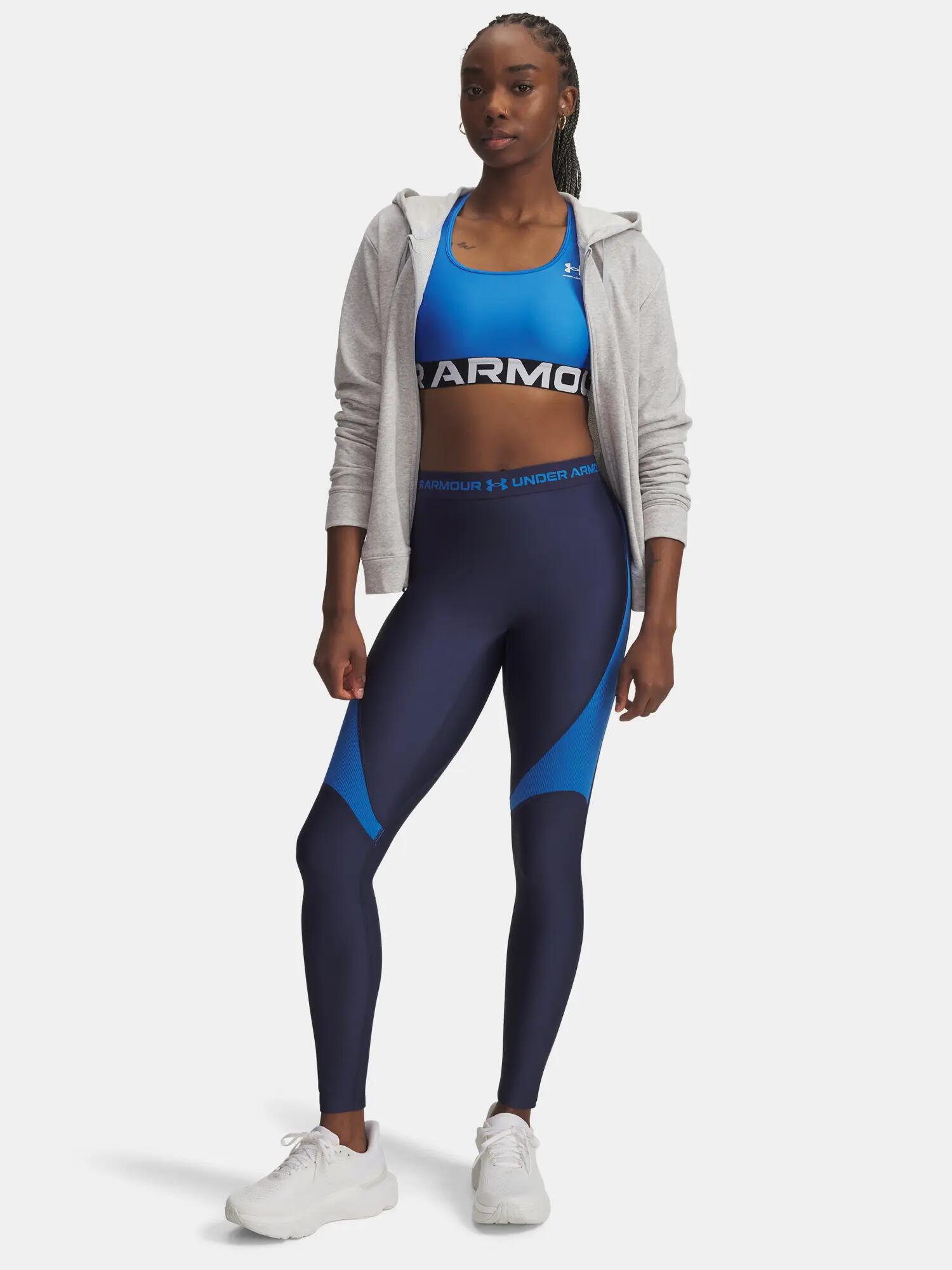 Női leggings Under Armour UA HG Rib Legging-BLU 3/4