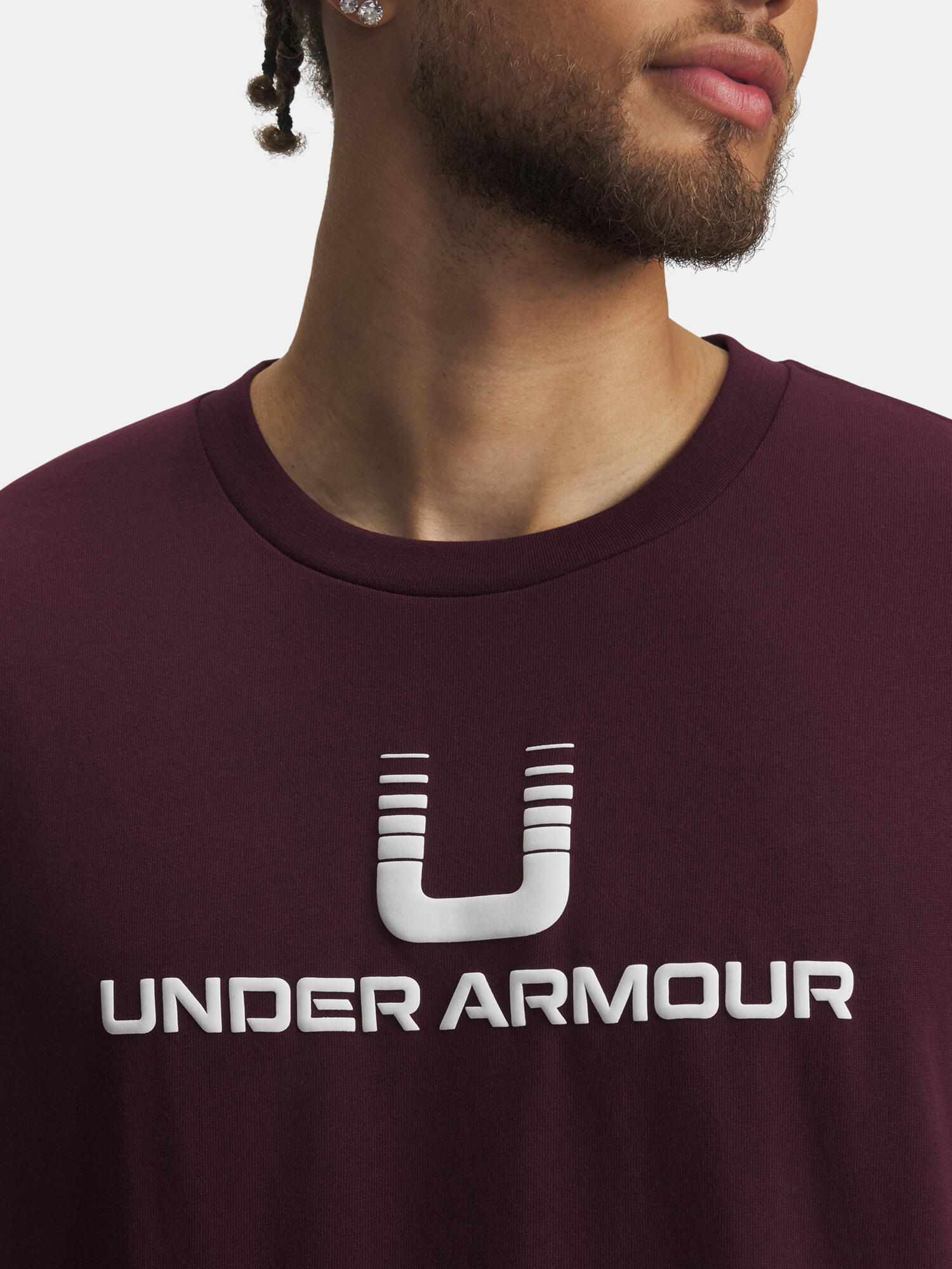 T-shirt Under Armour Logo Heayweight 3/4
