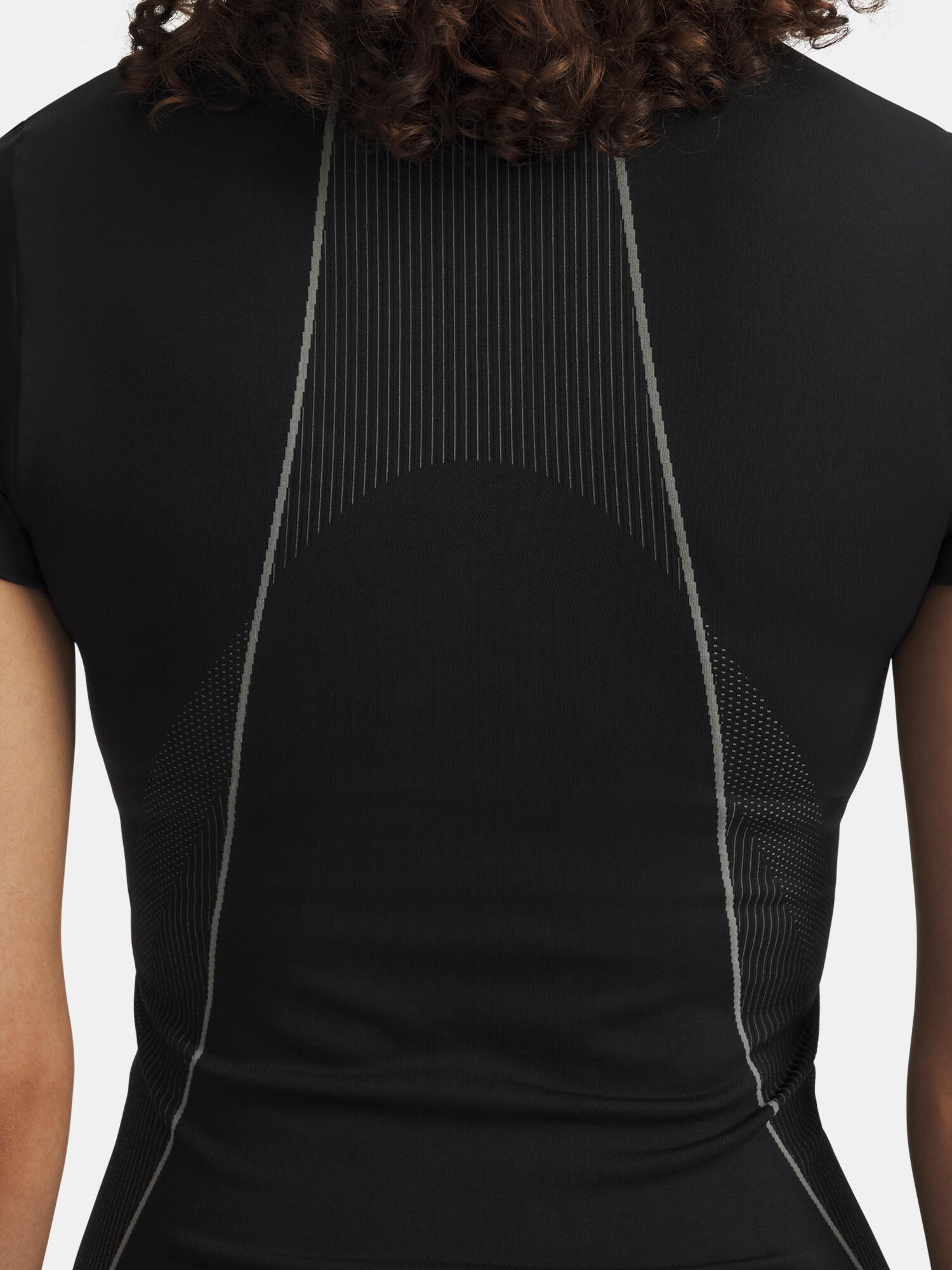 Dames trainingsshirt Under Armour Vanish Seamless zwart/staal/staal 3/4