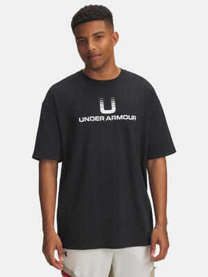 Under armour logo heavyweight t-shirt
