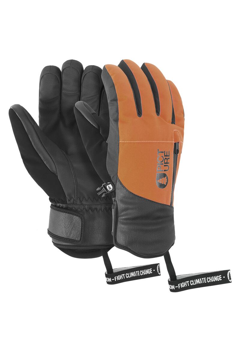 Gants de Ski Adulte Picture "MADSON GLOVES" Orange 8 3/4