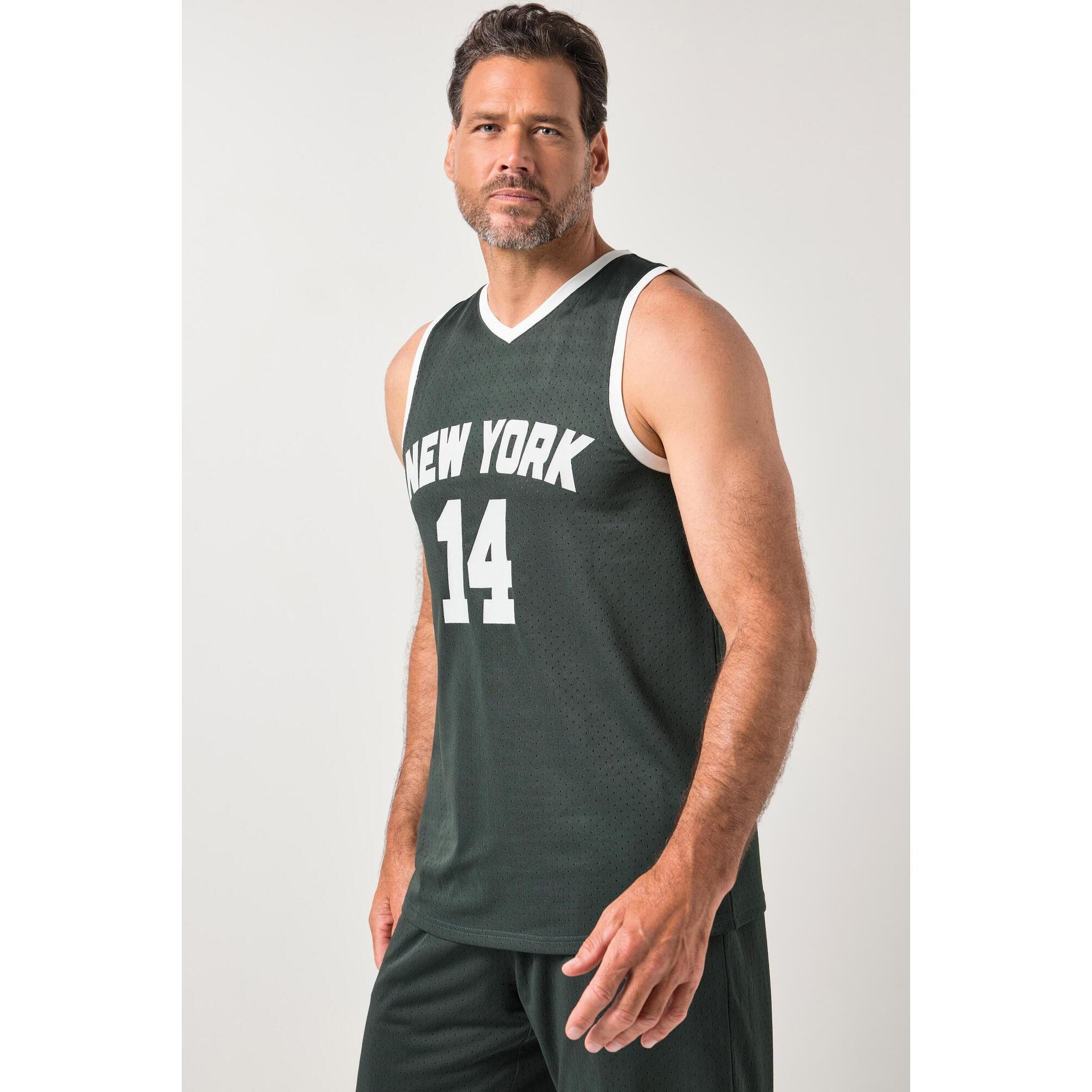 Jay-pi - Hommes Débardeur En Mesh Imprimé Poitrine Et Séchage Quickdry - Débardeur - Vert - Decathlon