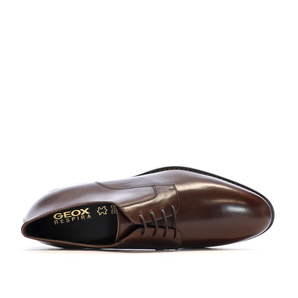 Chaussures de Ville Marron Homme Geox Hampstead 4/7