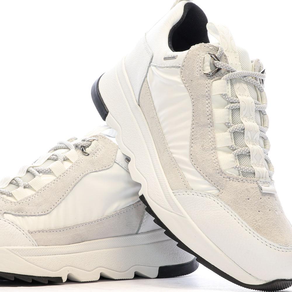 Ténis Geox Modelo D Falena B Abx Cor Branco 7/7