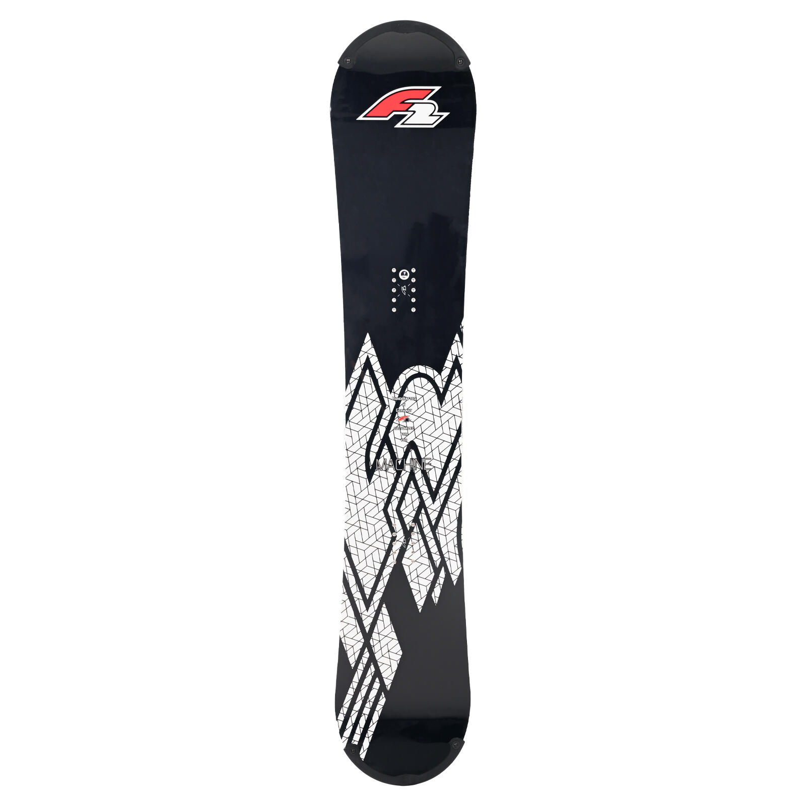 F2 Set Snowboard Rental Machine mit Protector 163xw cm + Sonic Bindung L 3/5