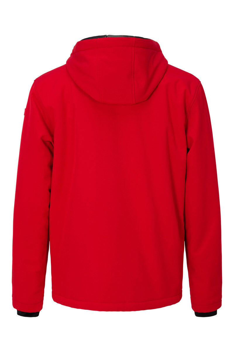 Nordberg Laser Gevoerde Softshell Ski Jas Heren - Rood 2/2