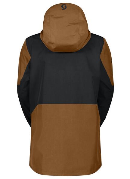 Scott Vertic Gore-Tex 2-Laags Ski Jas Heren - Zwart/Bruin 2/2