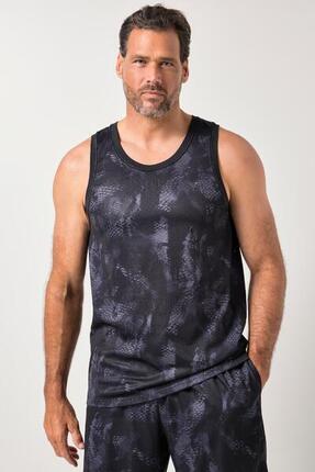 Hommes Débardeur en mesh imprimé all-over et séchage QuickDry collection Fitness