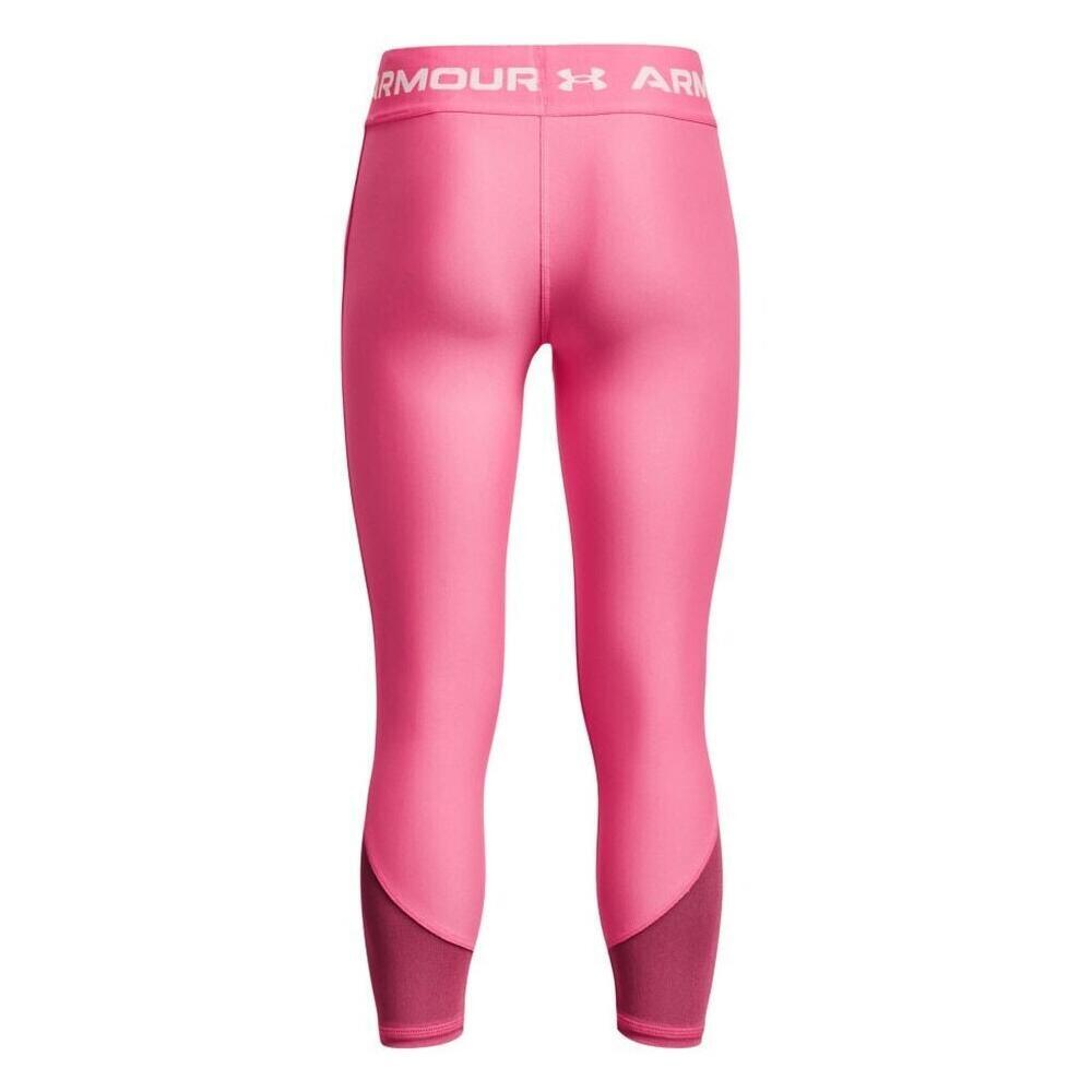Legging Rose Fille Under Armour Ankle Crop 2/2