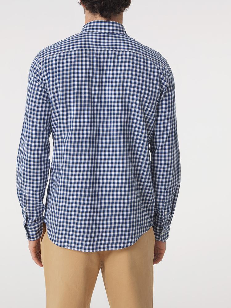 Chemise manches longues Homme - PERRICHE Bleu 5/5