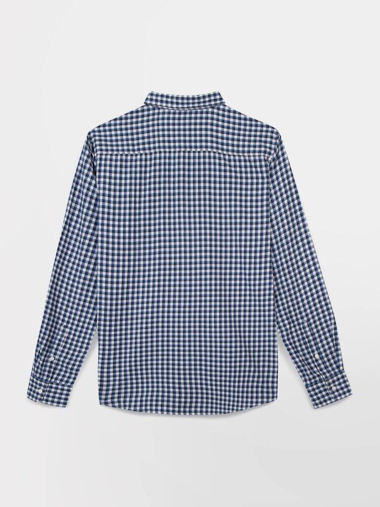 Chemise manches longues Homme - PERRICHE Bleu 4/5