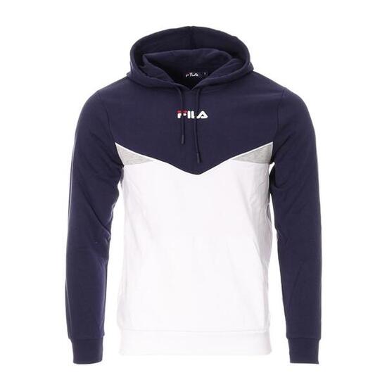 Sweat Blanc/Marine Homme Fila Simpson