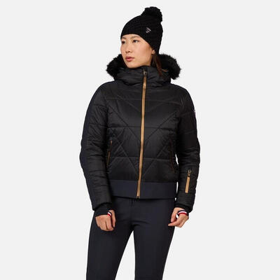 Rossignol ventina bomber ski jas dames - zwart