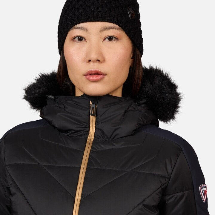 Rossignol Ventina Bomber Ski Jas Dames - Zwart 4/7