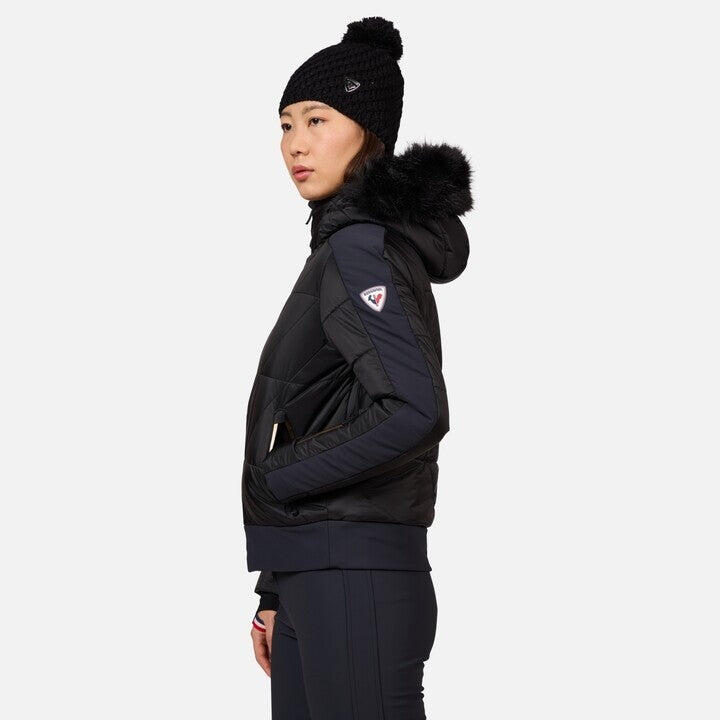 Rossignol Ventina Bomber Ski Jas Dames - Zwart 3/7