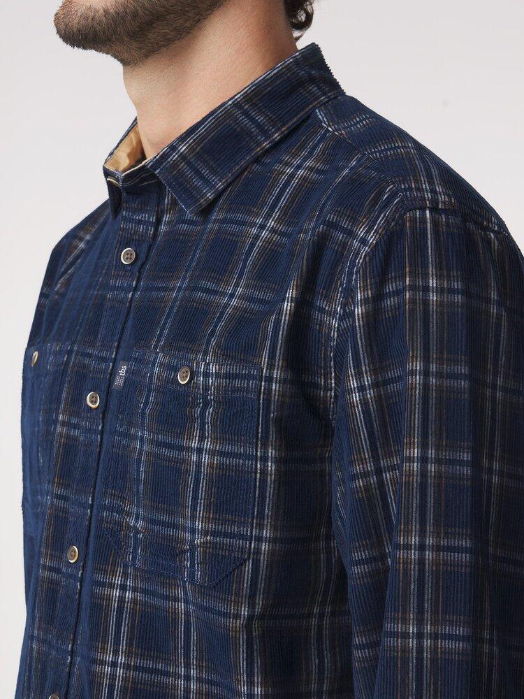 Camisa de Hombre TBS FLOYDCHE Azul Marino 3/5