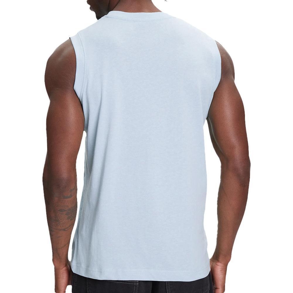 Camiseta sin mangas azul Kappa Cadwal para hombre 2/2