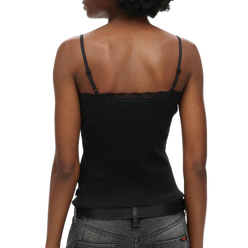 Débardeur Noir Femme Superdry Vintage 2/3
