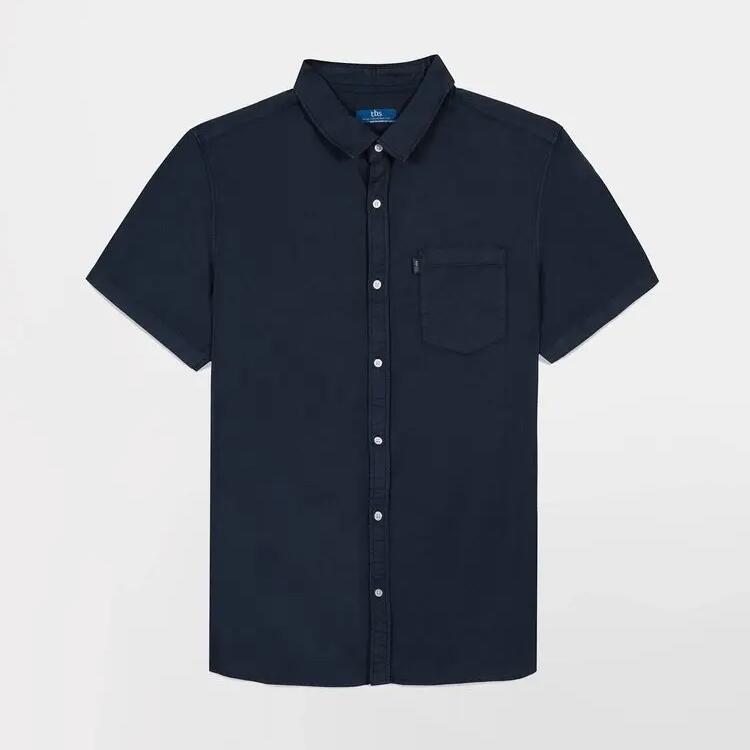 Men's TBS BRODYCHA Navy Shirt