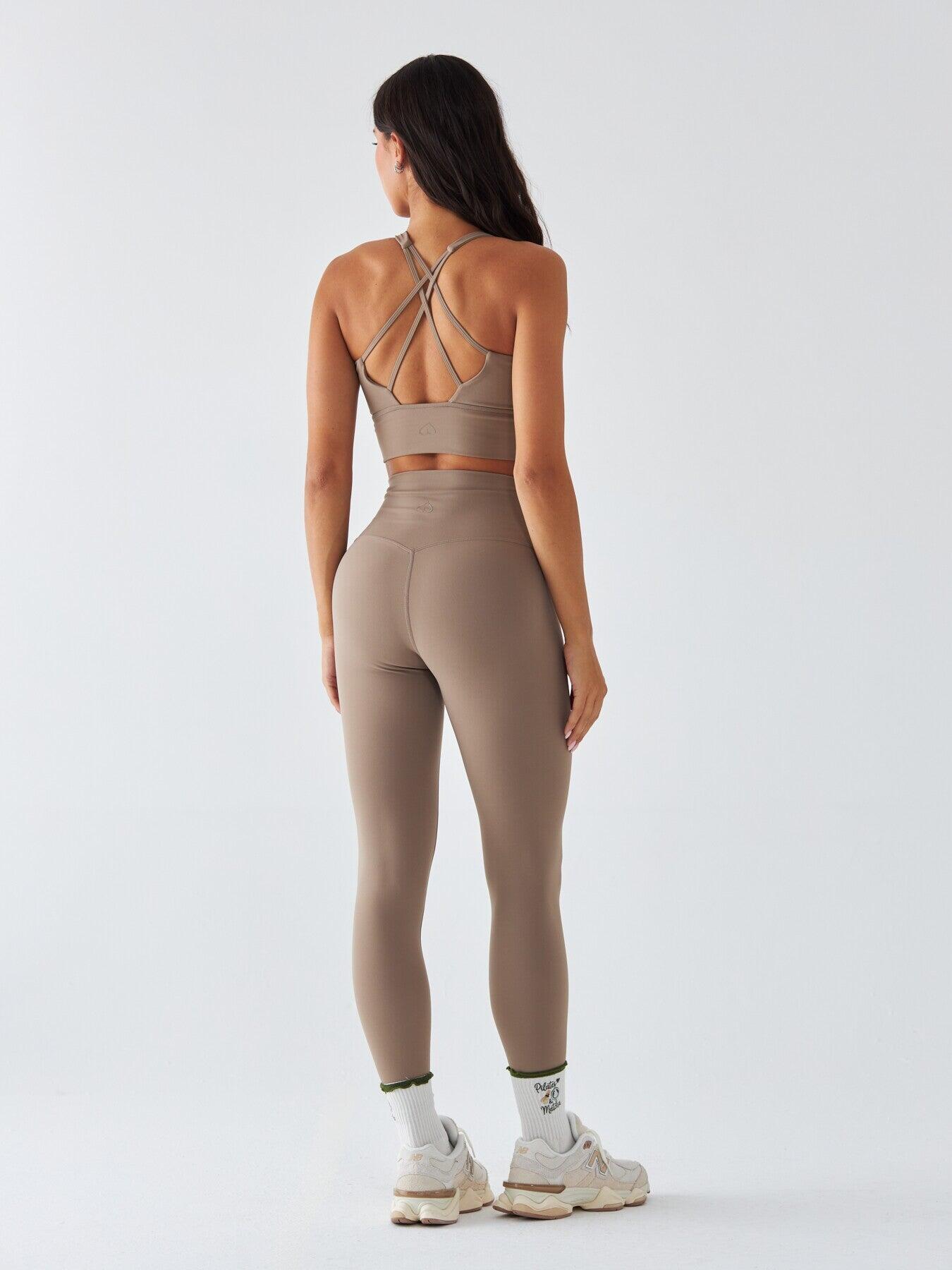 Beiger Sport-BH – Morning Dew 7/7