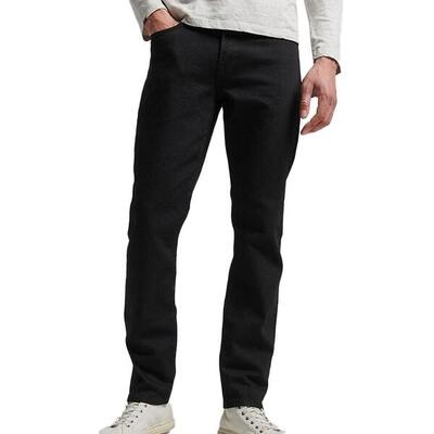 Slim fit-jeans van biologisch katoen superdry