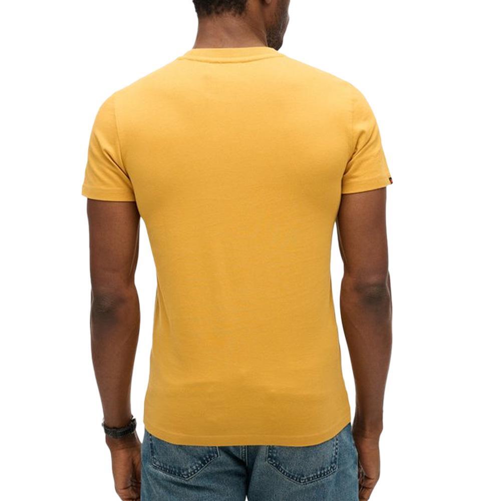 T-Shirt Jaune Homme Superdry Essentials 2/2