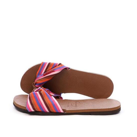 Havaianas Tropez Zehentrenner Rot/Blau für Damen