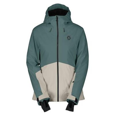 Scott ultimate dryo 10 w ski jas dames - blauw/wit