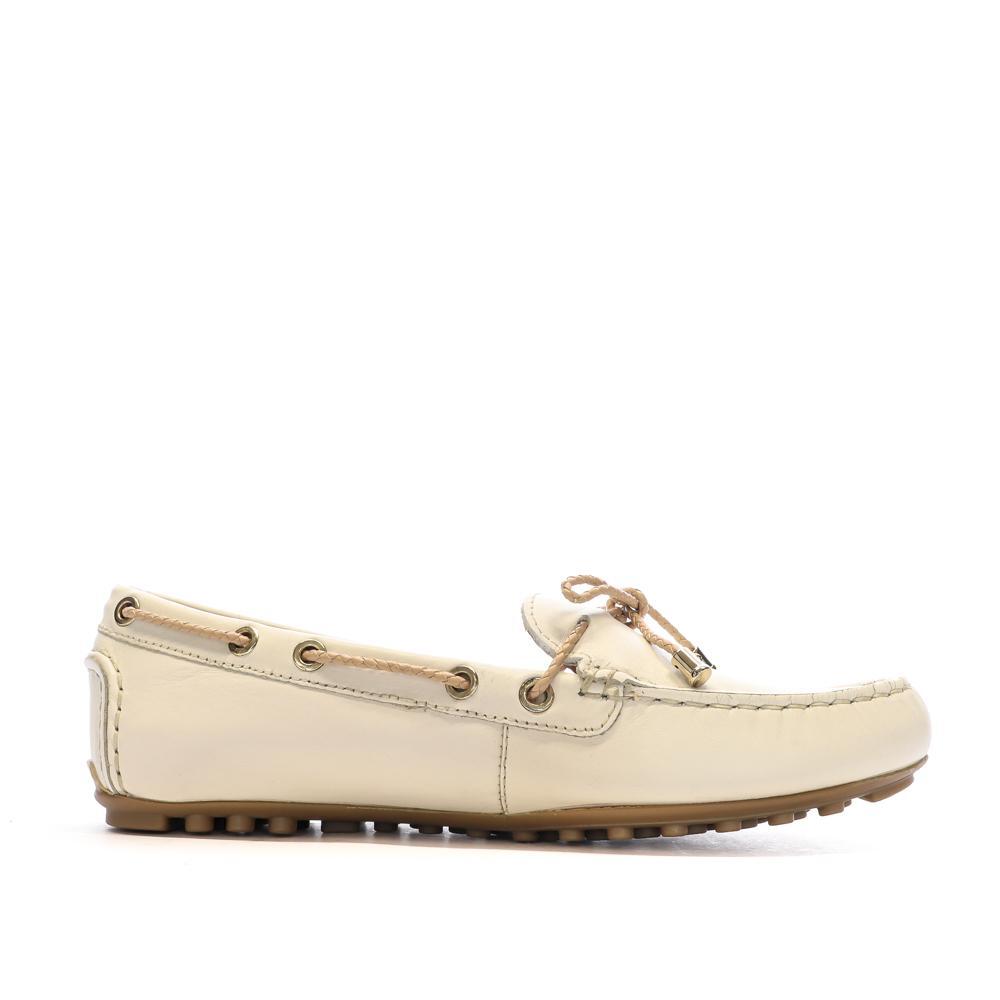 Geox Leelyan Beige Dames Mocassins 2/7