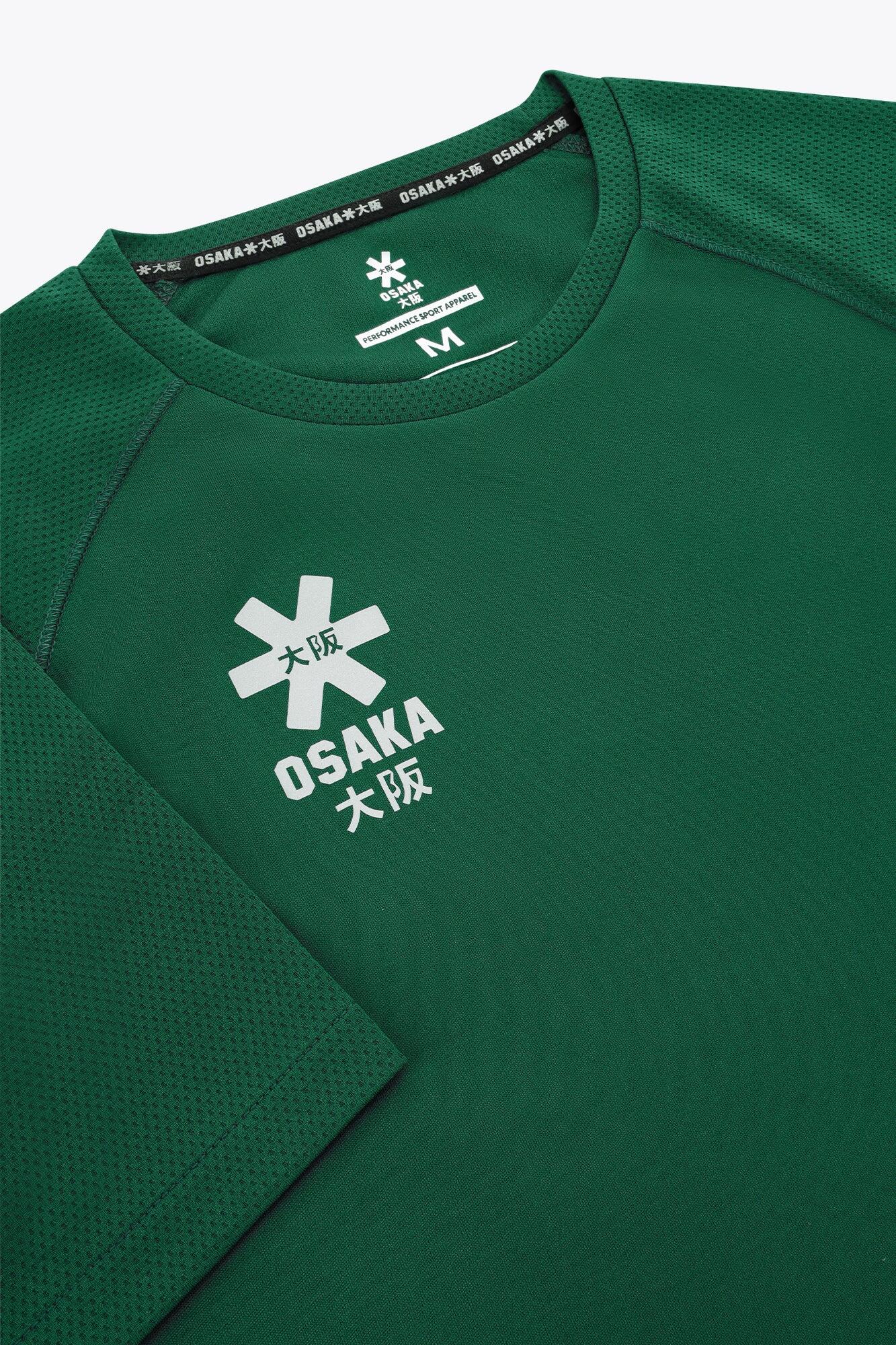 Osaka Herren Hockeyshirt Dunkelgrün 4/4