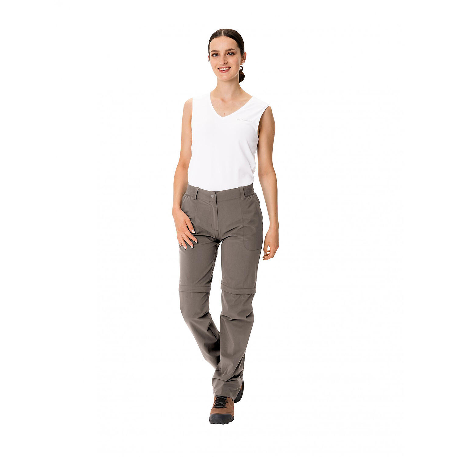 Pantaloni donna VAUDE Farley Stretch ZO II 5/6