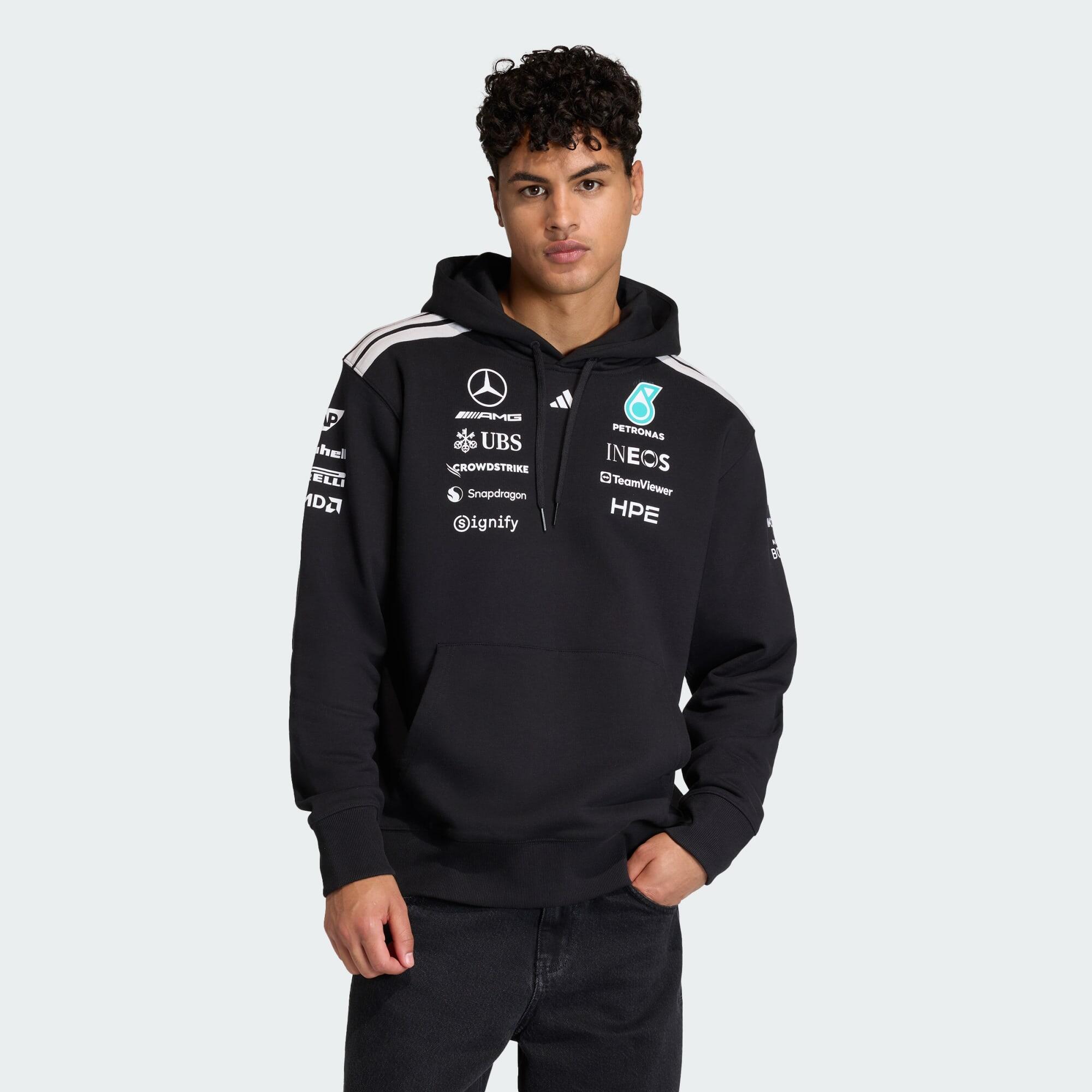 ADIDAS FELPA CON CAPPUCCIO MERCEDES-AMG PETRONAS FORMULA 1 TEAM DRIVER
