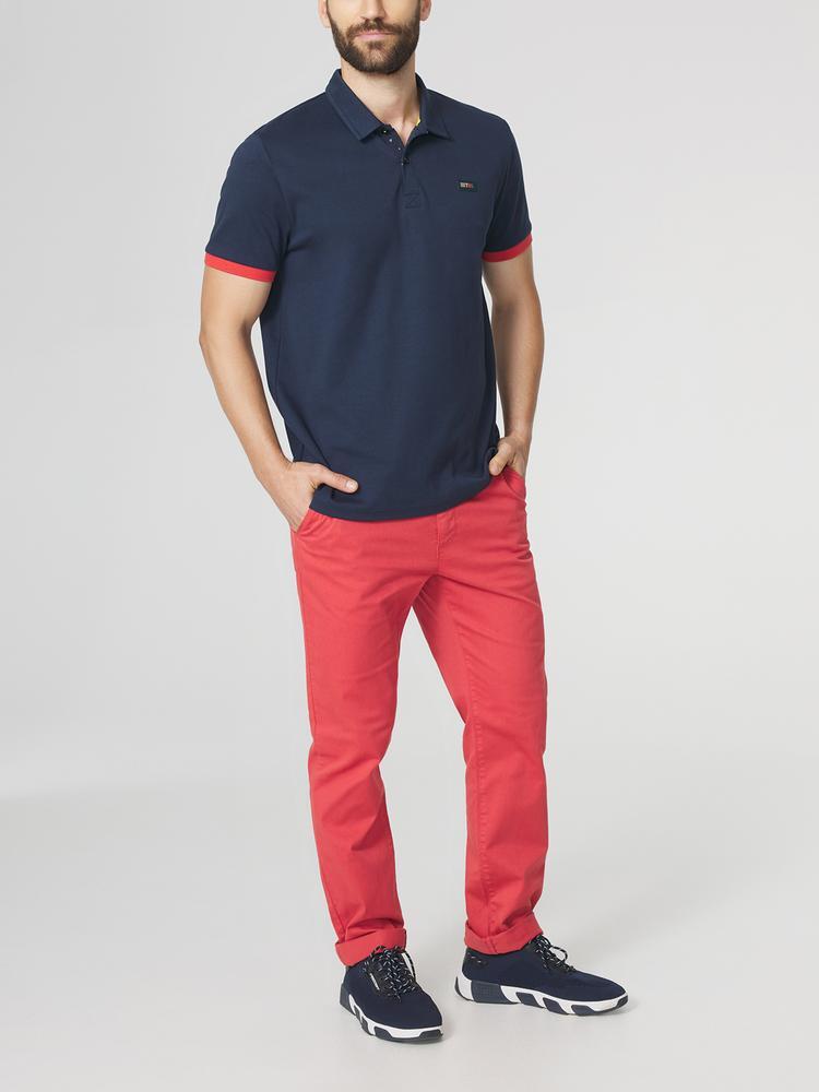 blu navy / rosso
