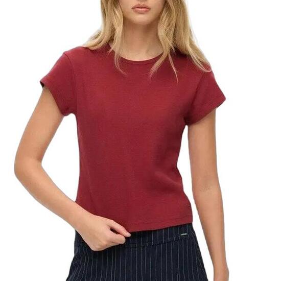 Superdry Athletic Essential Damen T-Shirt Rot