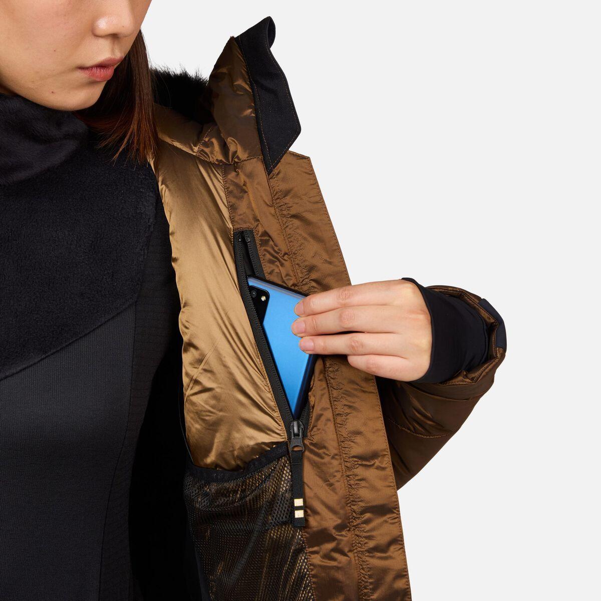 Rossignol Ventina Bomber Ski Jas Dames - Brons 6/7