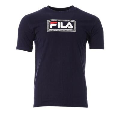 T-shirt Fila Build da Uomo Nero